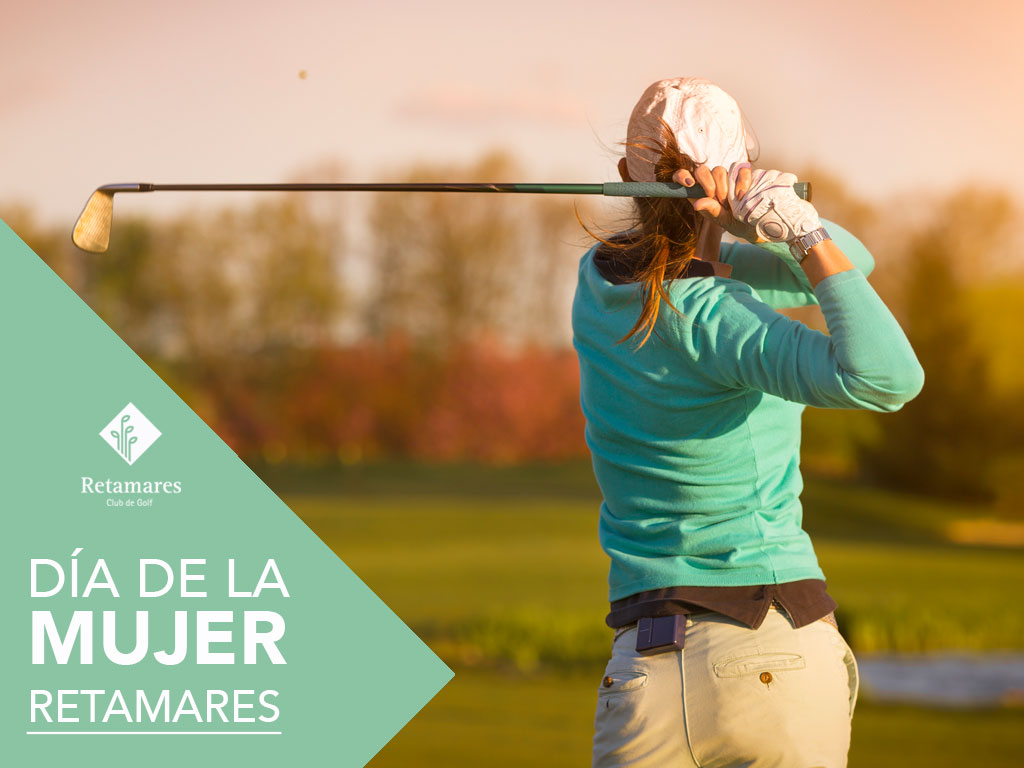 Celebra el Día de la Mujer jugando al golf en el Club Retamares