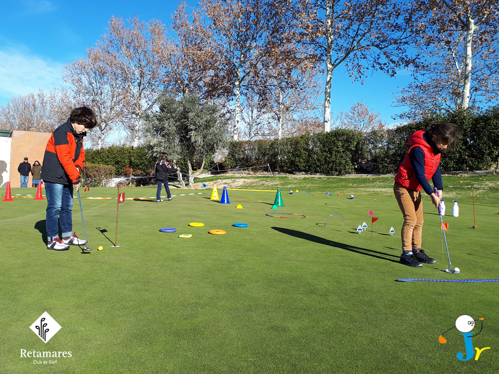 Comienza el curso de invierno de la Escuela Infantil Retamares JR Golf Coaching
